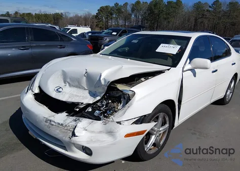 2005 Lexus Es 330 z USA, uszkodzony, nr VIN JTHBA30G255072847